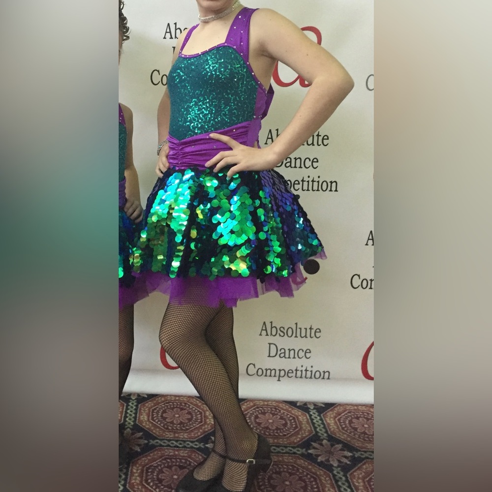 Purple Dance Costume